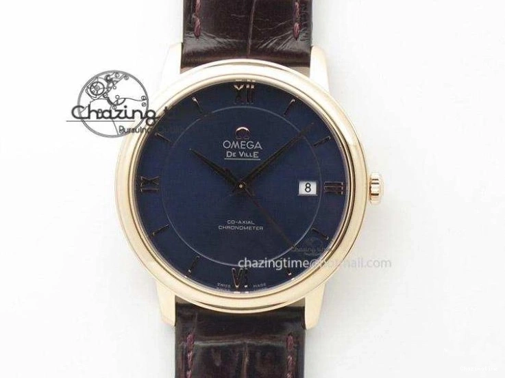 0220 Planet Ocean GMT 43.5mm V6F Goodplanet Orange Marker Blue Dial On SS Bracelet A ModernLook 8215